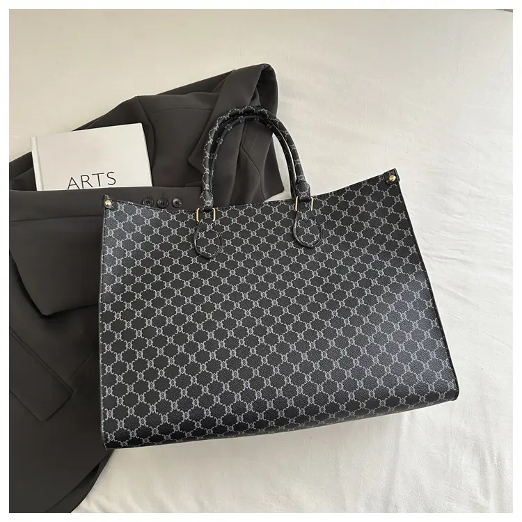 2025 Summer Plaid Tote Bags Women Large Capacity — feature 34