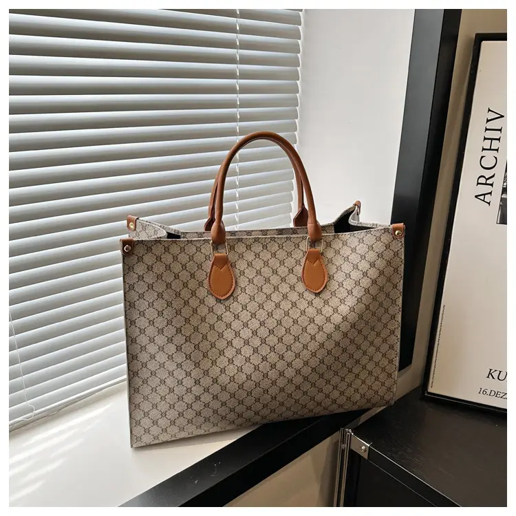 2025 Summer Plaid Tote Bags Women Large Capacity — feature 37