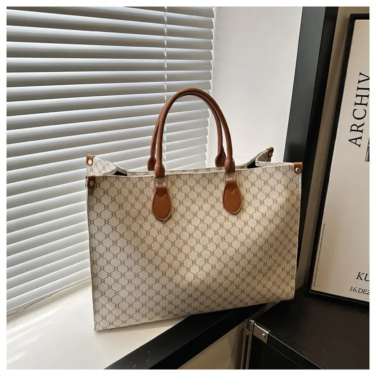 2025 Summer Plaid Tote Bags Women Large Capacity — feature 39