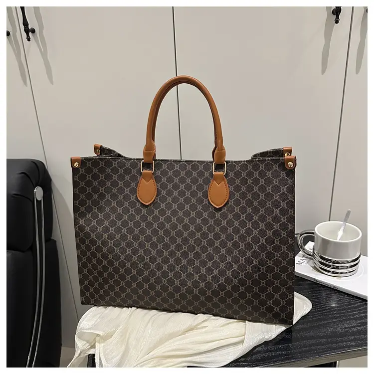 2025 Summer Plaid Tote Bags Women Large Capacity — feature 42