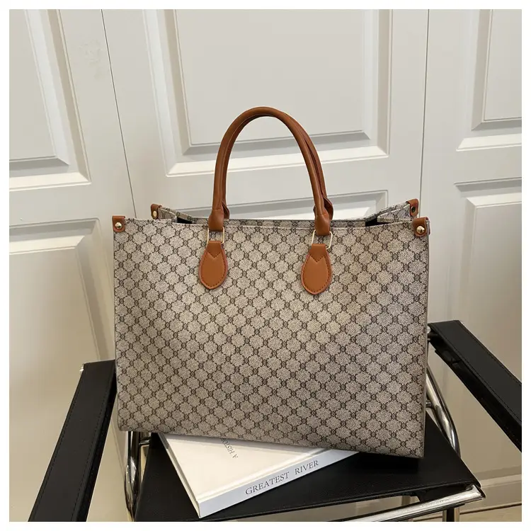 2025 Summer Plaid Tote Bags Women Large Capacity — feature 46