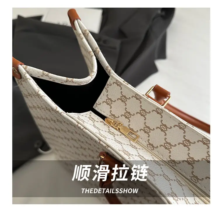 2025 Summer Plaid Tote Bags Women Large Capacity — feature 5