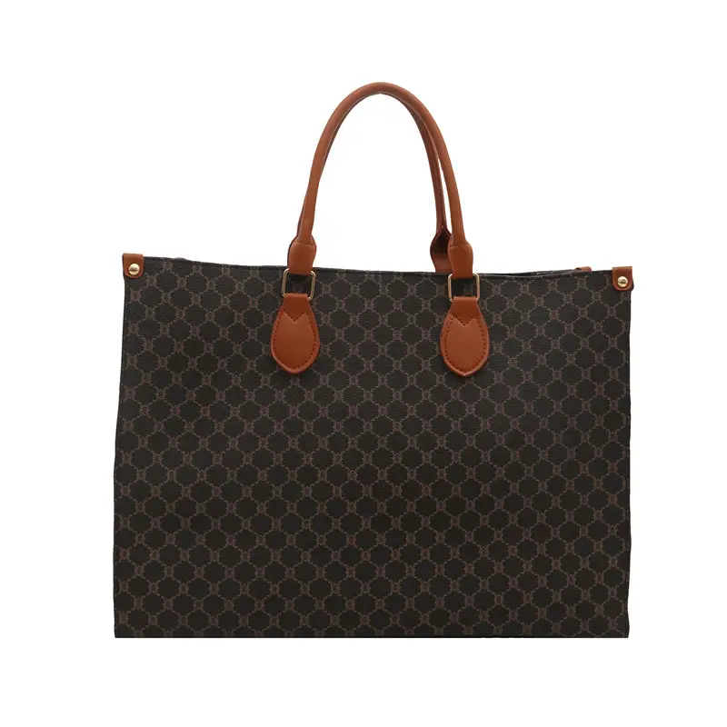 2025 Summer Plaid Tote Bags Women Large Capacity - Image 4