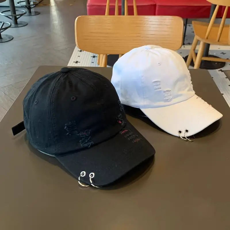 Men & Women Hole Duck Cap Spring Summer Korean Style - Image 5