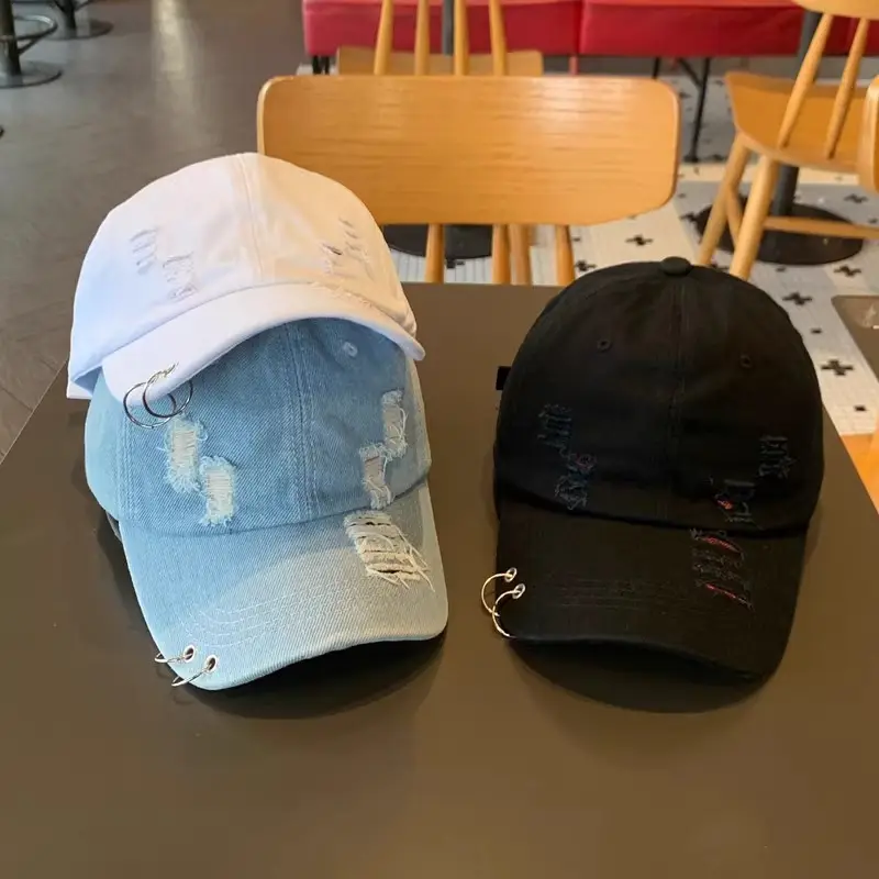 Men & Women Hole Duck Cap Spring Summer Korean Style — feature 2