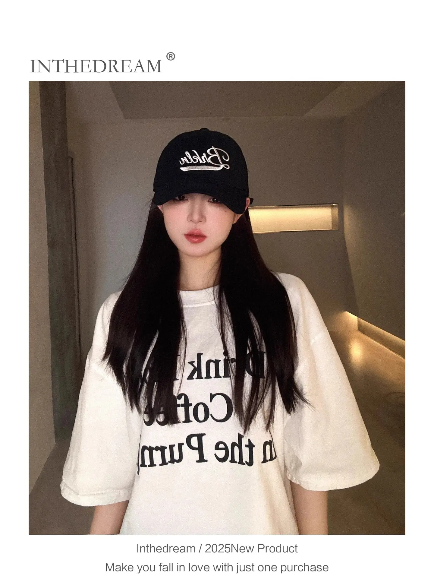 Women Embroidered Baseball Cap Brown 2025 Spring Summer — feature 2