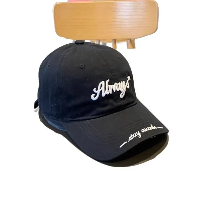 Women Blue Alphabet Cap Sunshade Baseball - Image 13
