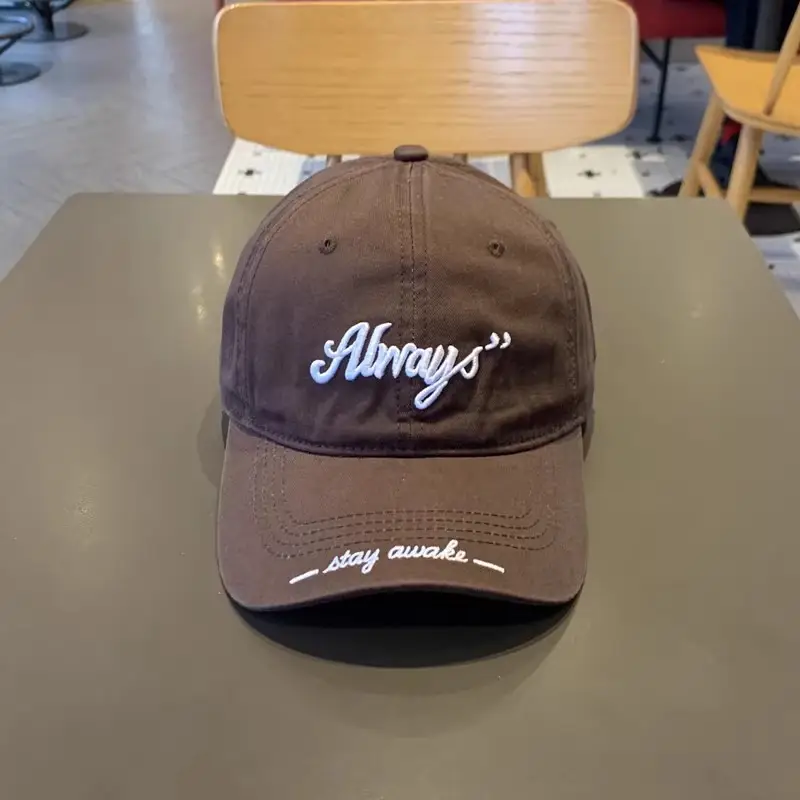 Women Blue Alphabet Cap Sunshade Baseball — feature 16