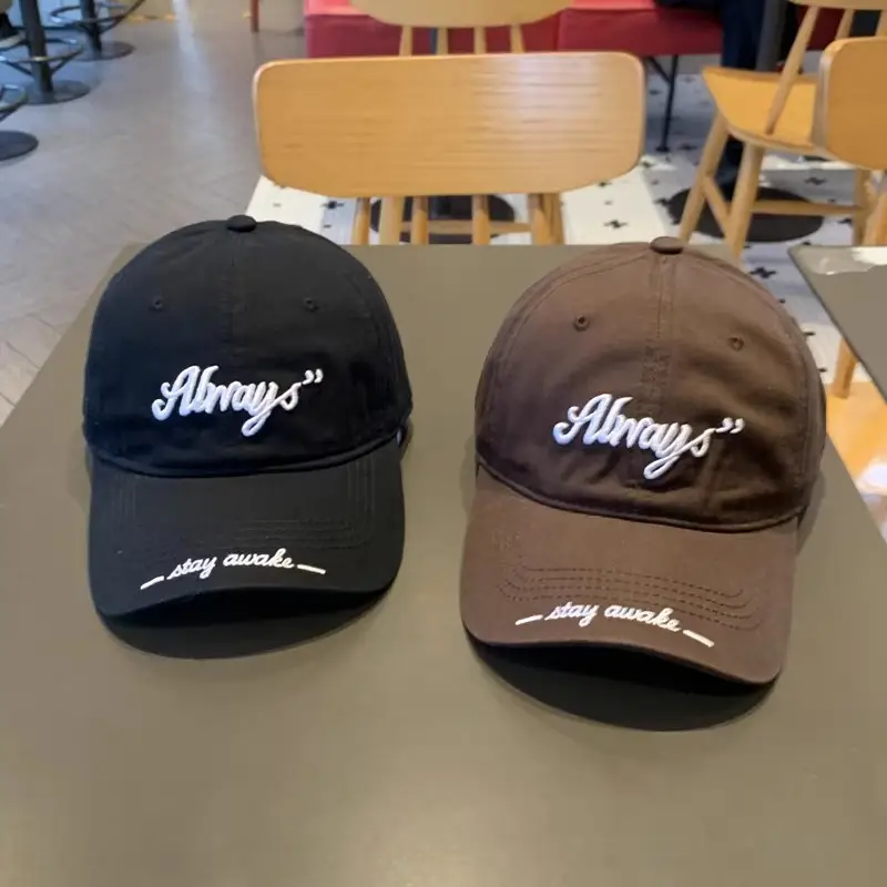 Women Blue Alphabet Cap Sunshade Baseball — feature 3