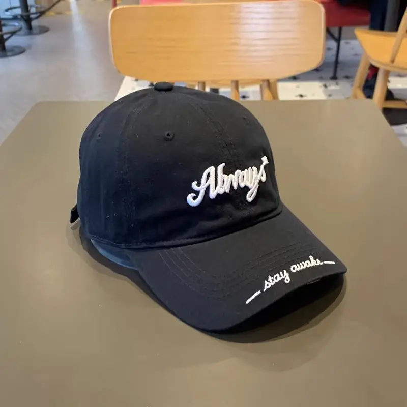 Women Blue Alphabet Cap Sunshade Baseball — feature 6