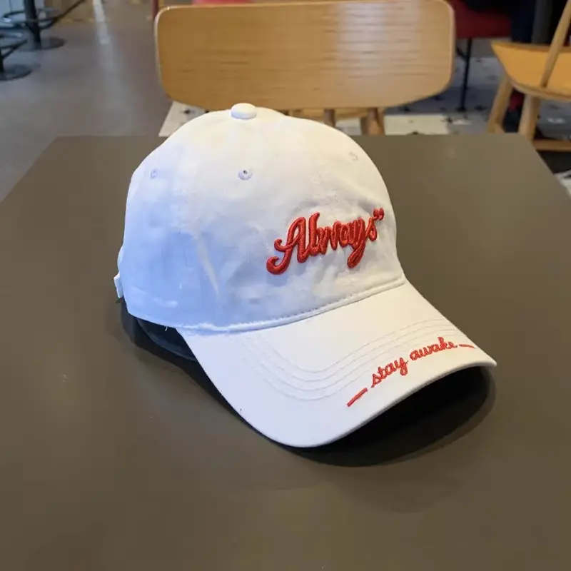 Women Blue Alphabet Cap Sunshade Baseball - Image 5