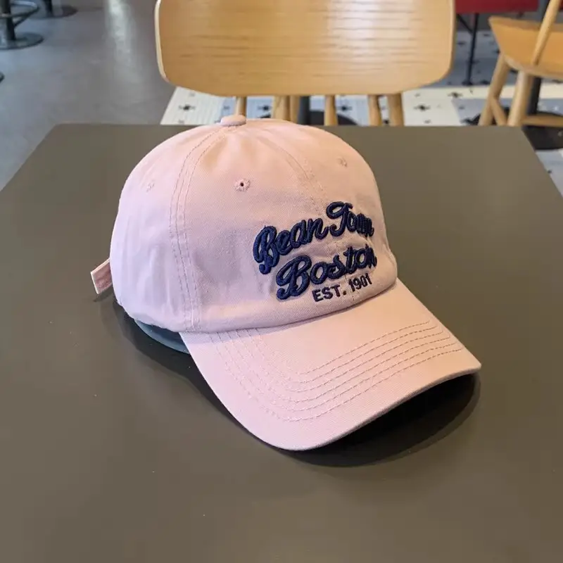 Bean Towel Boston Embroidered Cap for Men Women — feature 10