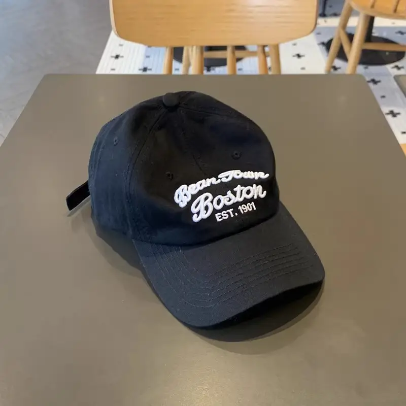 Bean Towel Boston Embroidered Cap for Men Women — feature 7