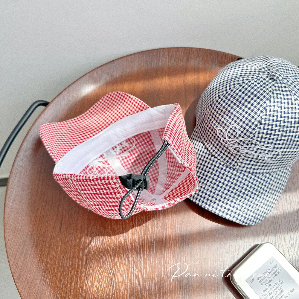 Korean Style Embroidered Baseball Cap Women Travel Sunshade Cap - Image 6