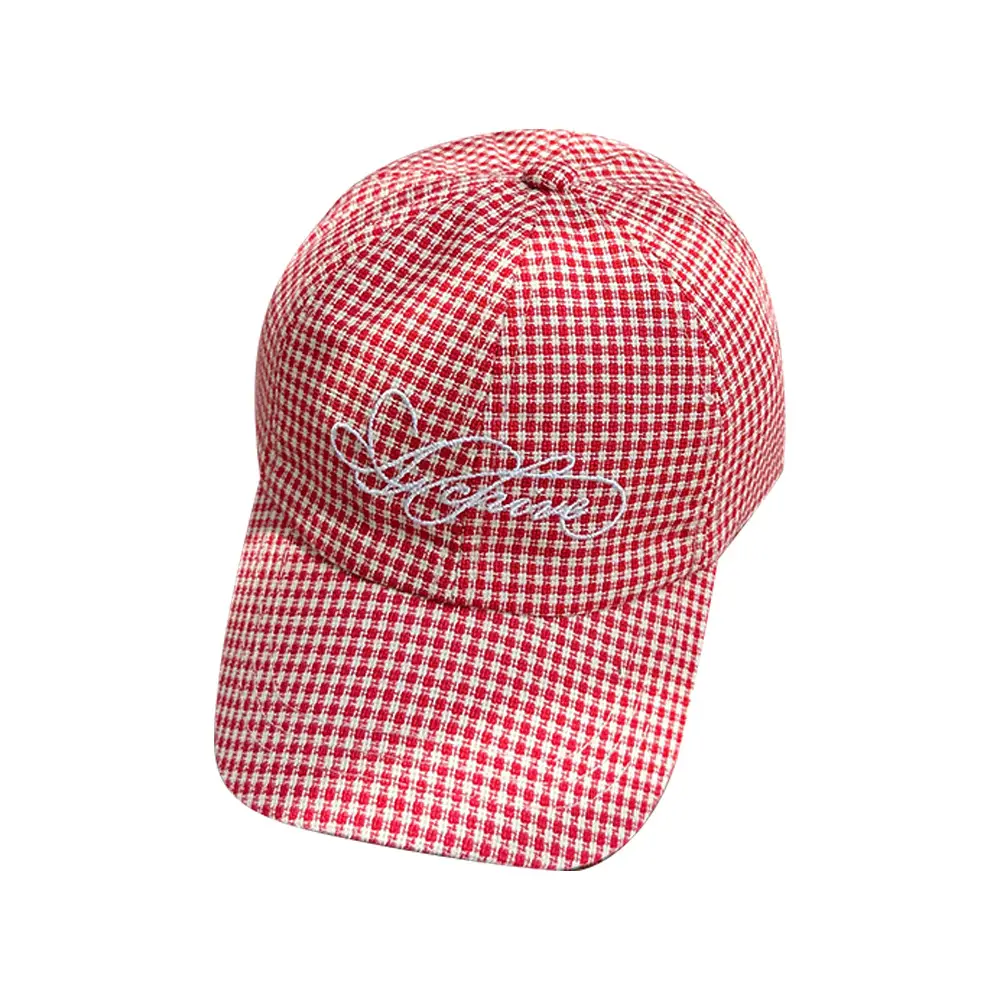 Korean Style Embroidered Baseball Cap Women Travel Sunshade Cap - Image 7