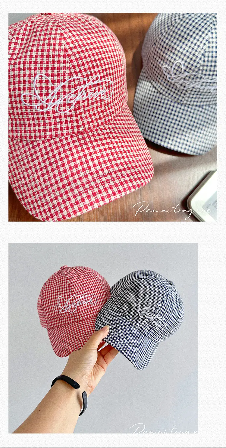 Korean Style Embroidered Baseball Cap Women Travel Sunshade Cap — feature 27