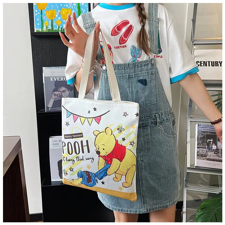 Cute Cartoon Women's Purple Shoulder Bag — feature 1