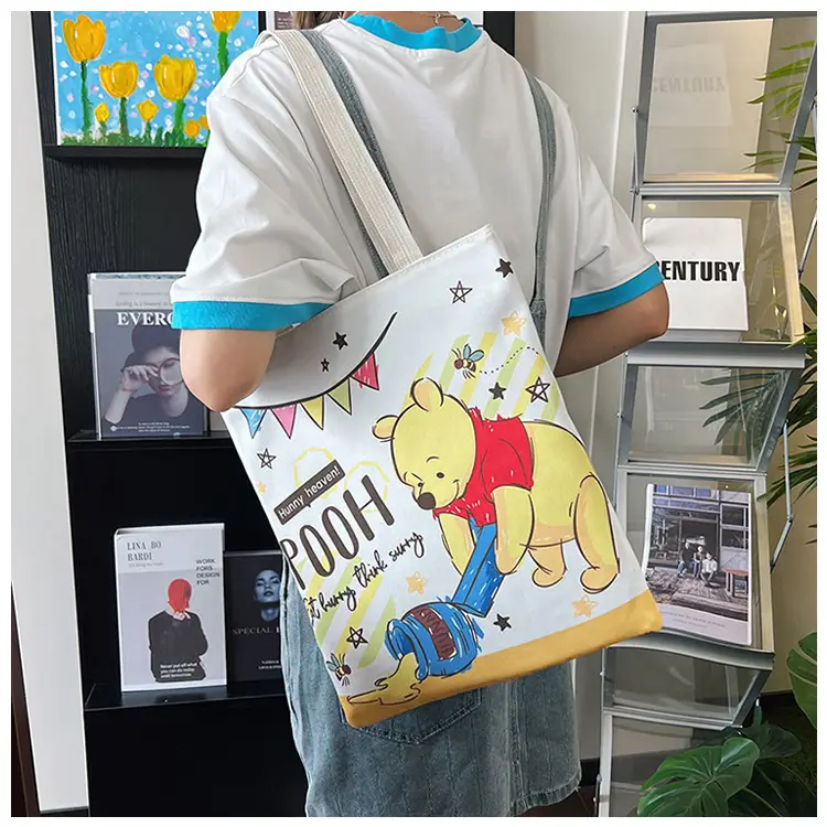 Cute Cartoon Women's Purple Shoulder Bag — feature 3