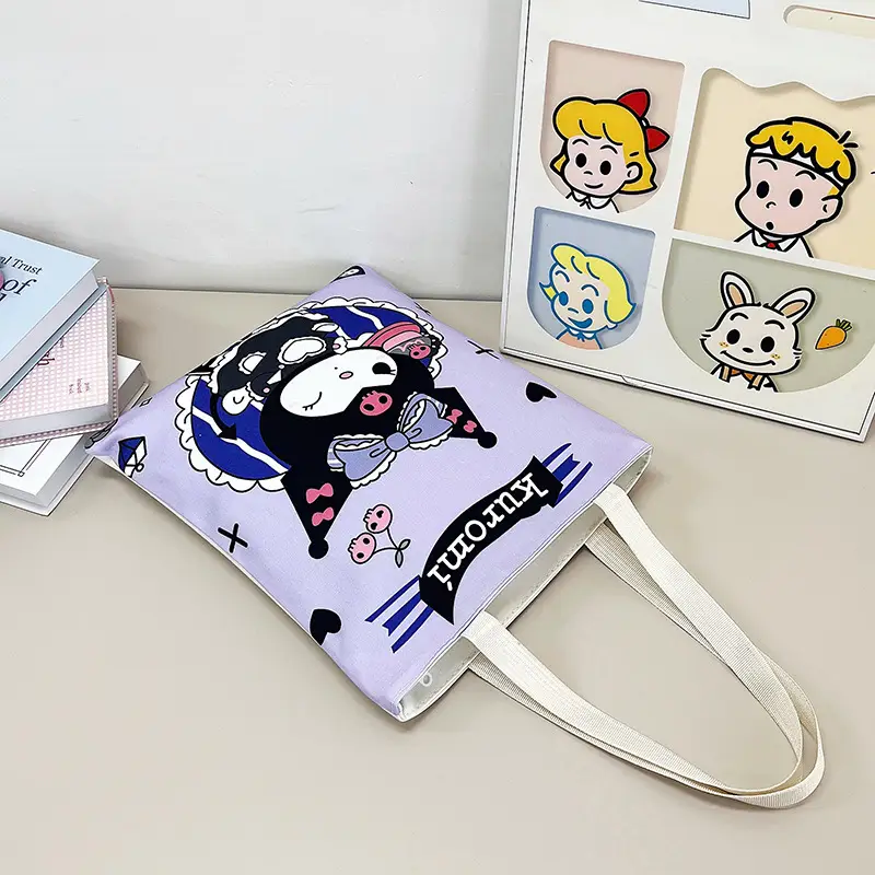 Cute Cartoon Women's Purple Shoulder Bag — feature 41