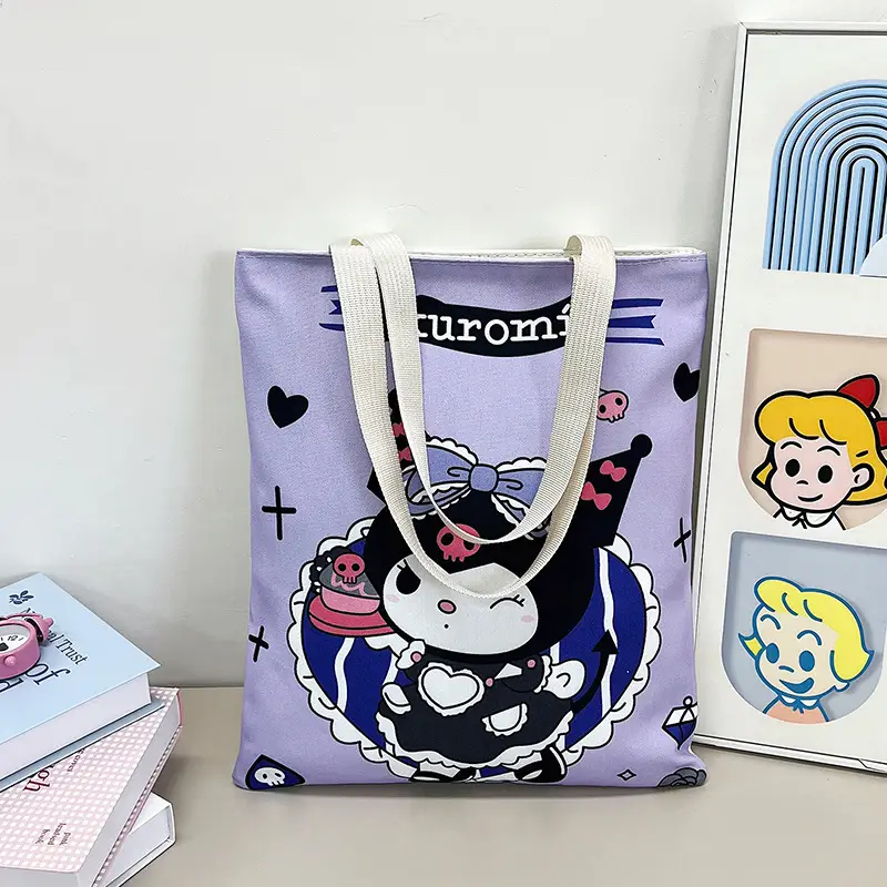 Cute Cartoon Women's Purple Shoulder Bag — feature 49