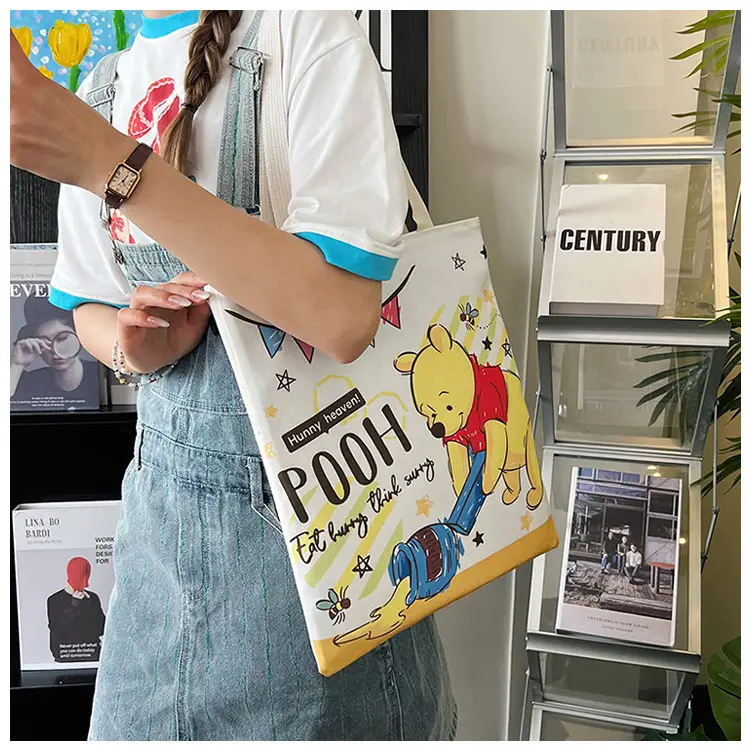 Cute Cartoon Women's Purple Shoulder Bag — feature 5