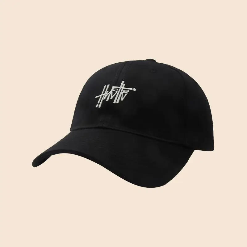 Men's Light Green Korean Style Baseball Cap with Embroidery - Image 5