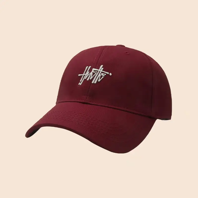 Men's Light Green Korean Style Baseball Cap with Embroidery - Image 3