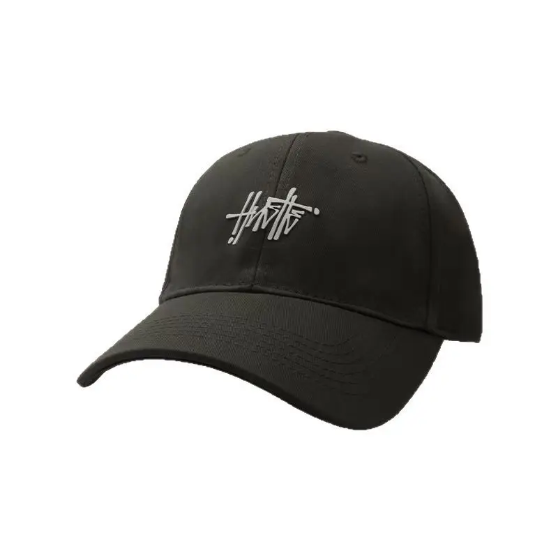 Men's Light Green Korean Style Baseball Cap with Embroidery - Image 8