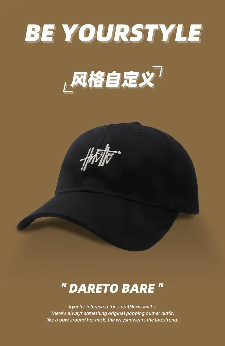 Men's Light Green Korean Style Baseball Cap with Embroidery — feature 3