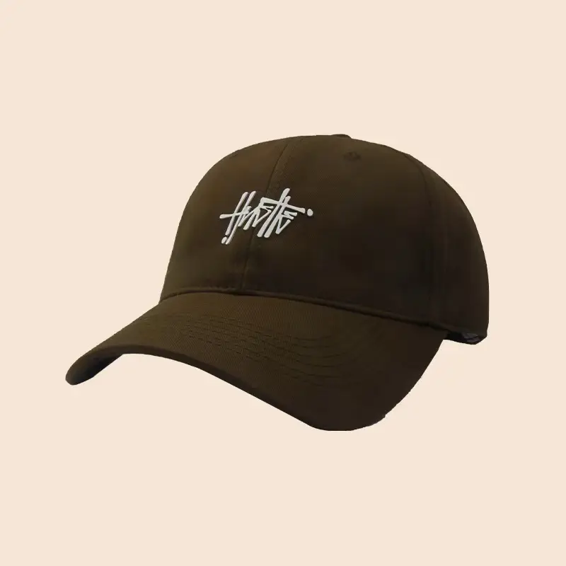 Men's Light Green Korean Style Baseball Cap with Embroidery - Image 6