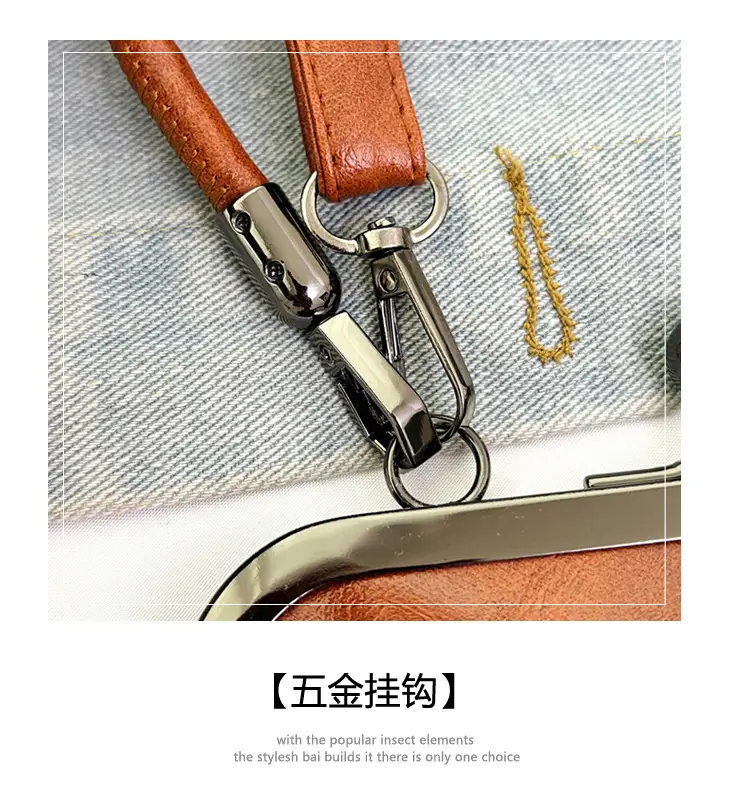 Retro Red Leather Shoulder Bag for Women 2025 — feature 7