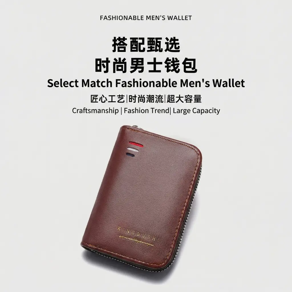 Men's High-End Belt Wallet Gift Box Set — feature 10