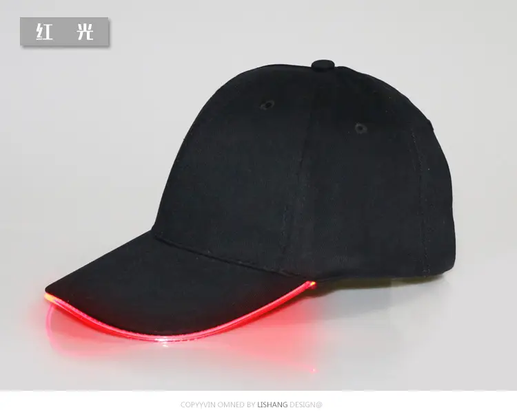 Black LED Light Baseball Cap for Men — feature 10
