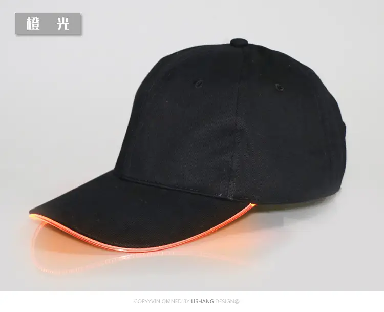 Black LED Light Baseball Cap for Men — feature 14