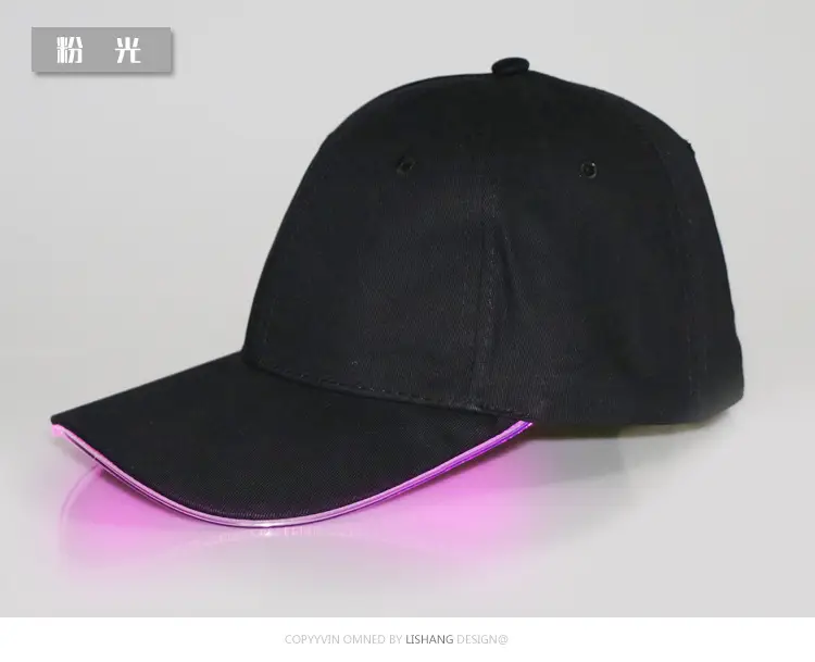 Black LED Light Baseball Cap for Men — feature 15
