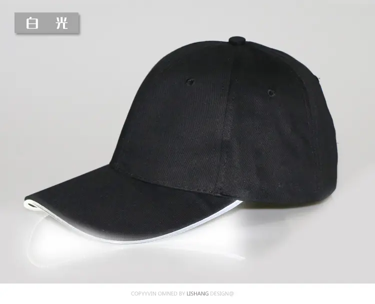 Black LED Light Baseball Cap for Men — feature 16