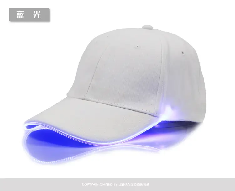 Black LED Light Baseball Cap for Men - Image 11