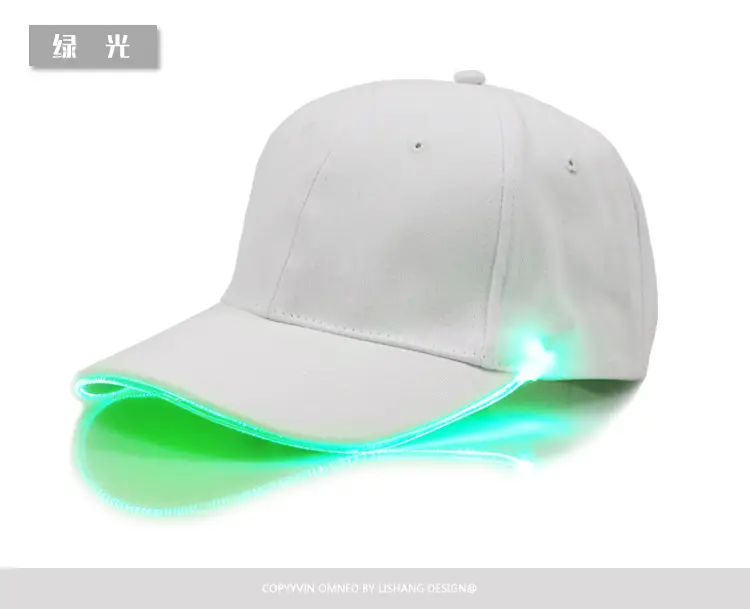 Black LED Light Baseball Cap for Men - Image 12
