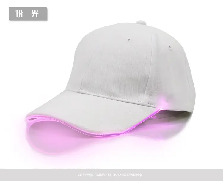 Black LED Light Baseball Cap for Men - Image 14