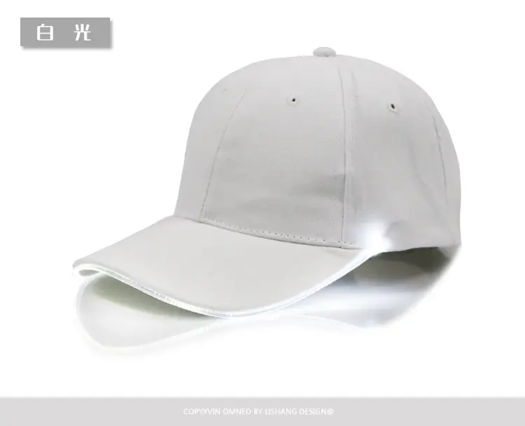 Black LED Light Baseball Cap for Men - Image 15