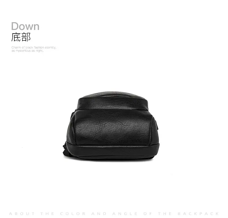 Men's Password Lock Chest Bag with USB Charging — feature 25