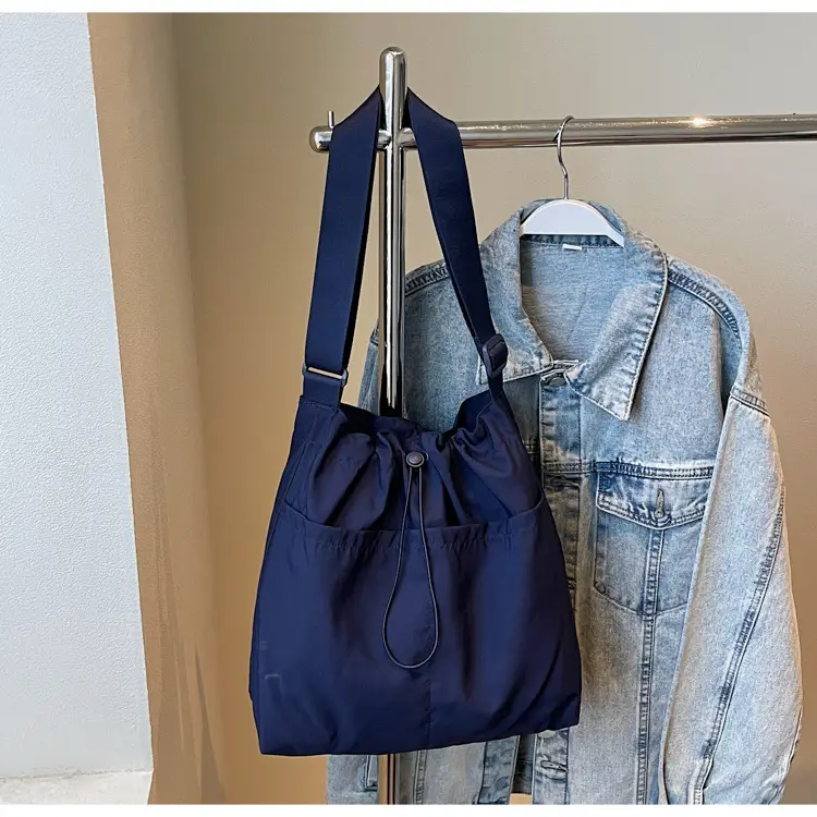 Pink Drawstring Shoulder Bag for Women — feature 24