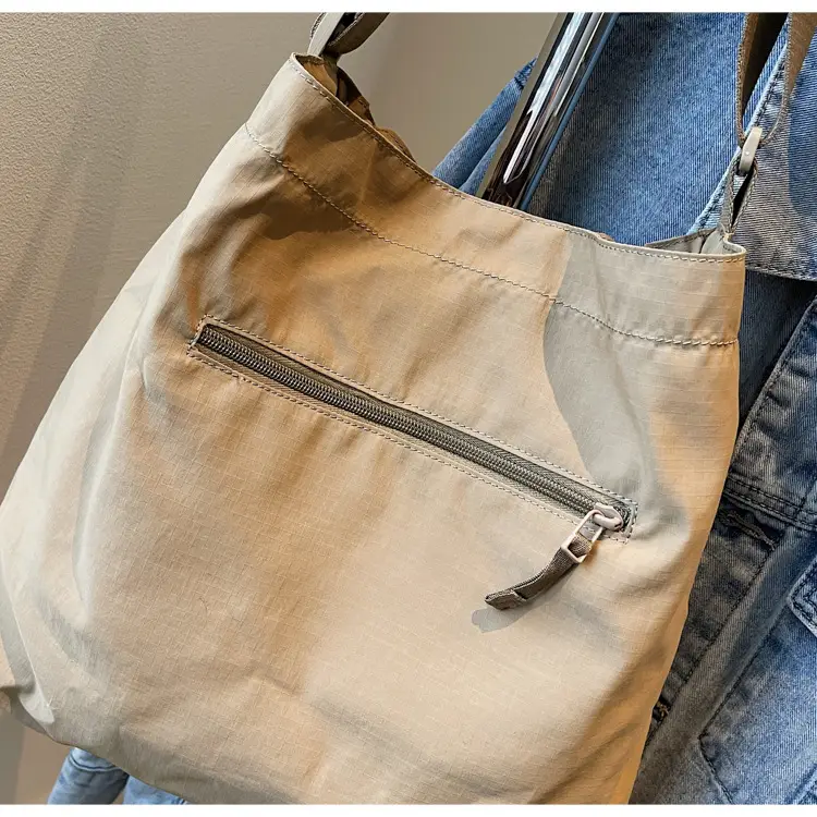 Pink Drawstring Shoulder Bag for Women — feature 6