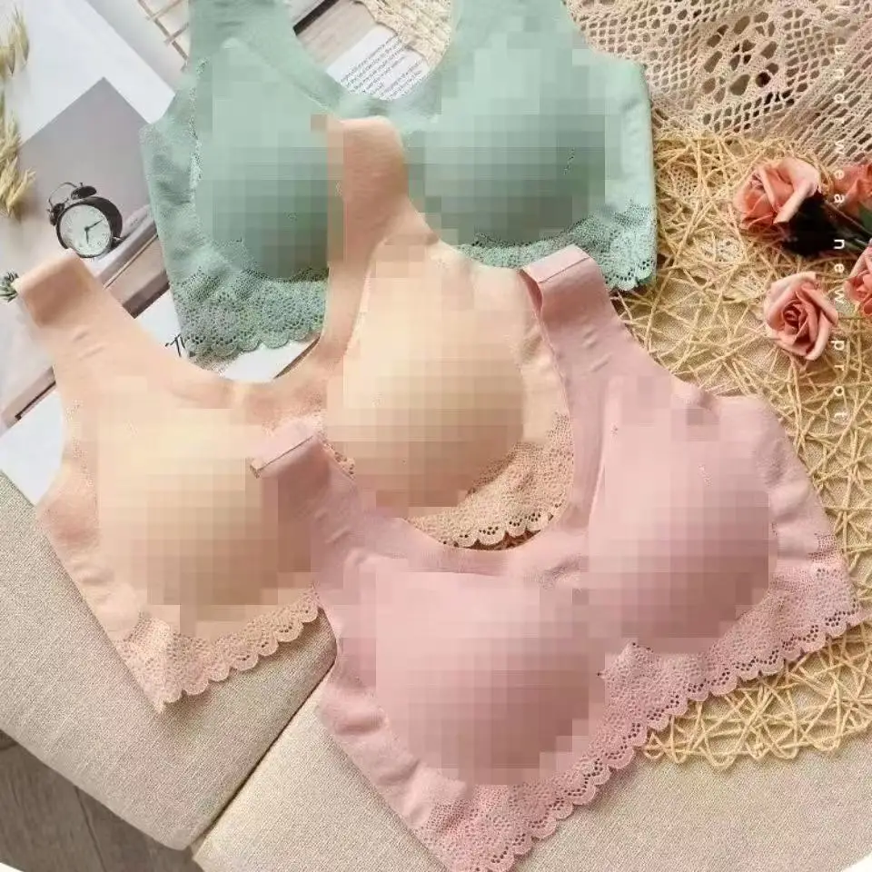 Thai Lace No Mark Sports Bra No Steel Ring - Image 8