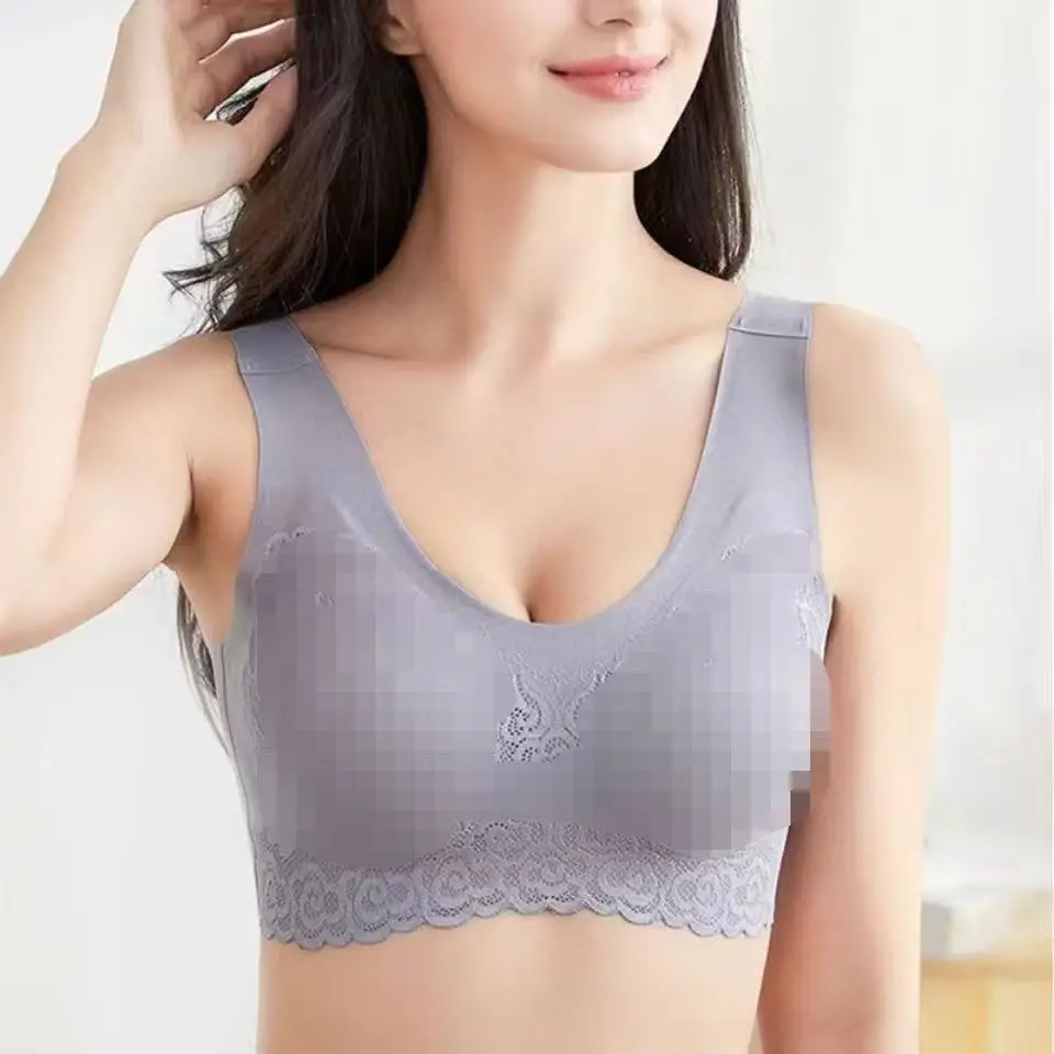 Thai Lace No Mark Sports Bra No Steel Ring - Image 10