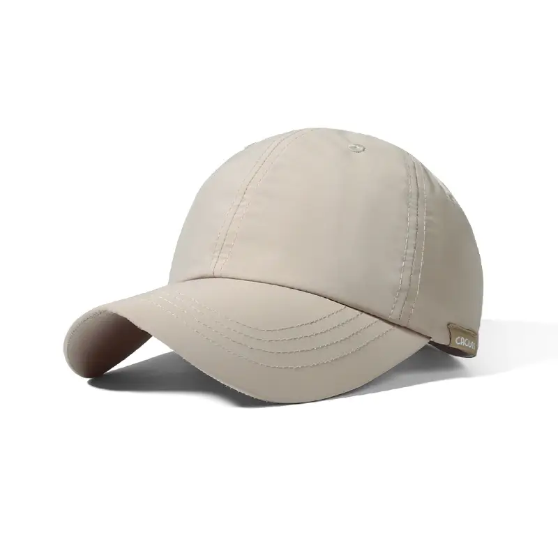 Women's Beige Sunscreen Cap Lightweight Waterproof - Image 2