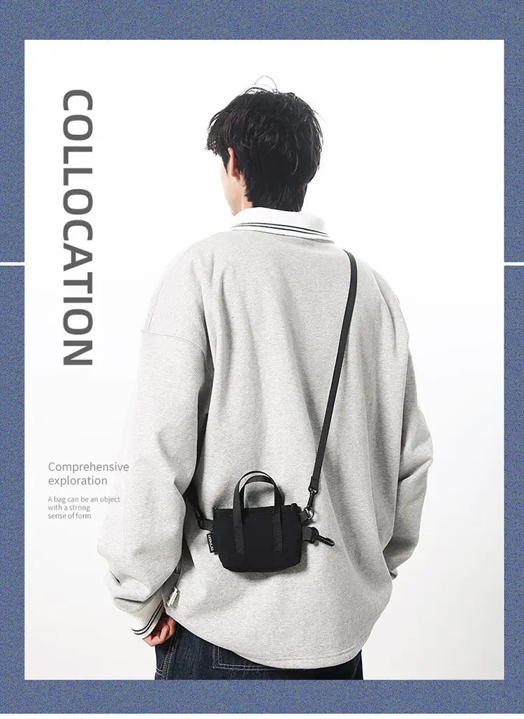 Men's Mini Crossbody Headphone Bag 5 Colors — feature 1