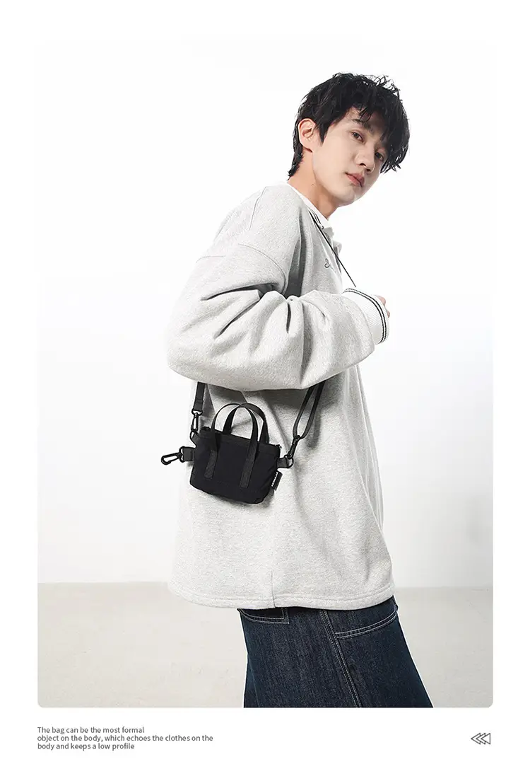 Men's Mini Crossbody Headphone Bag 5 Colors — feature 10