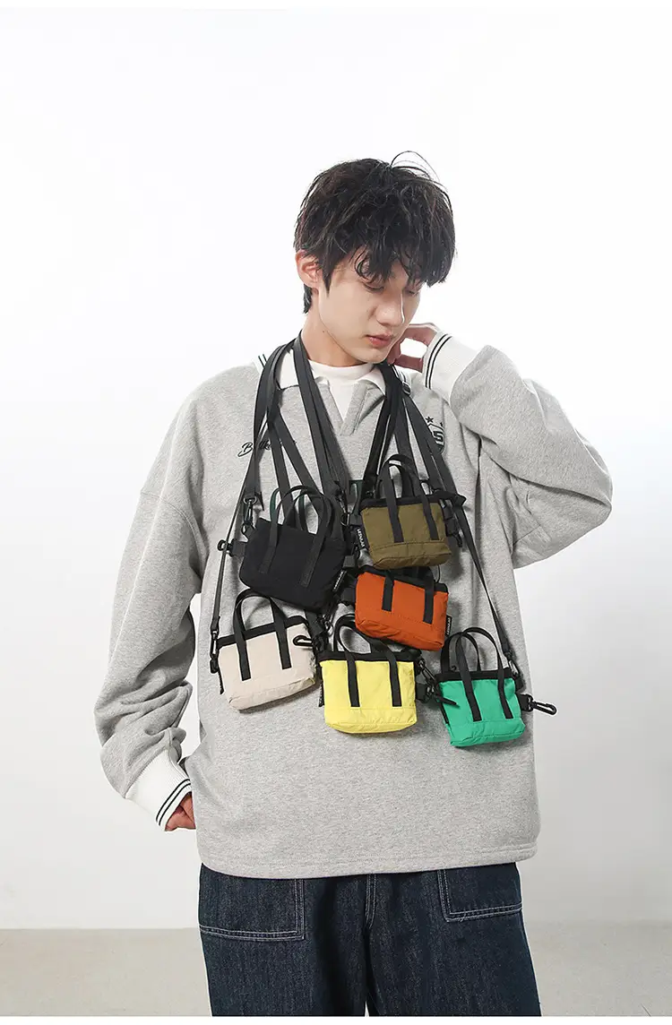 Men's Mini Crossbody Headphone Bag 5 Colors — feature 11