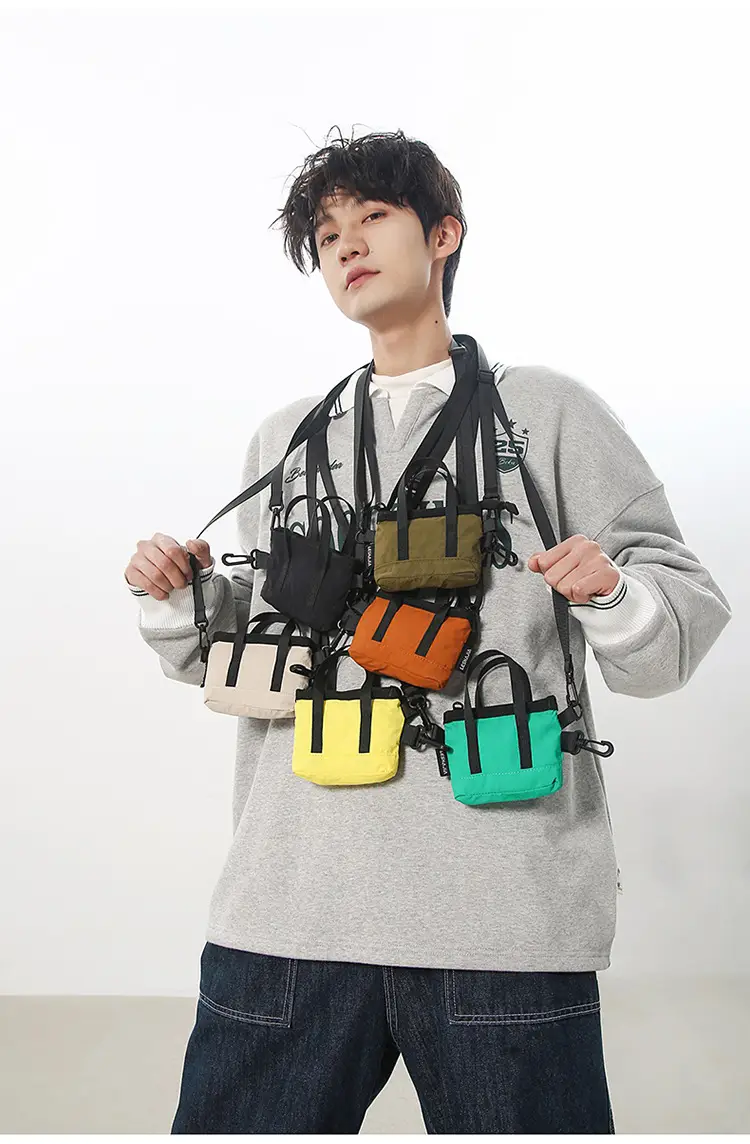 Men's Mini Crossbody Headphone Bag 5 Colors — feature 12